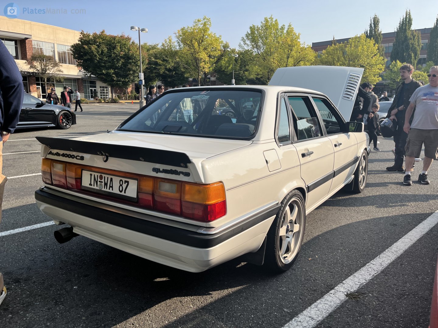 IN WA 87, Audi 4000 1st gen (B2; NA-market), 1980–1987