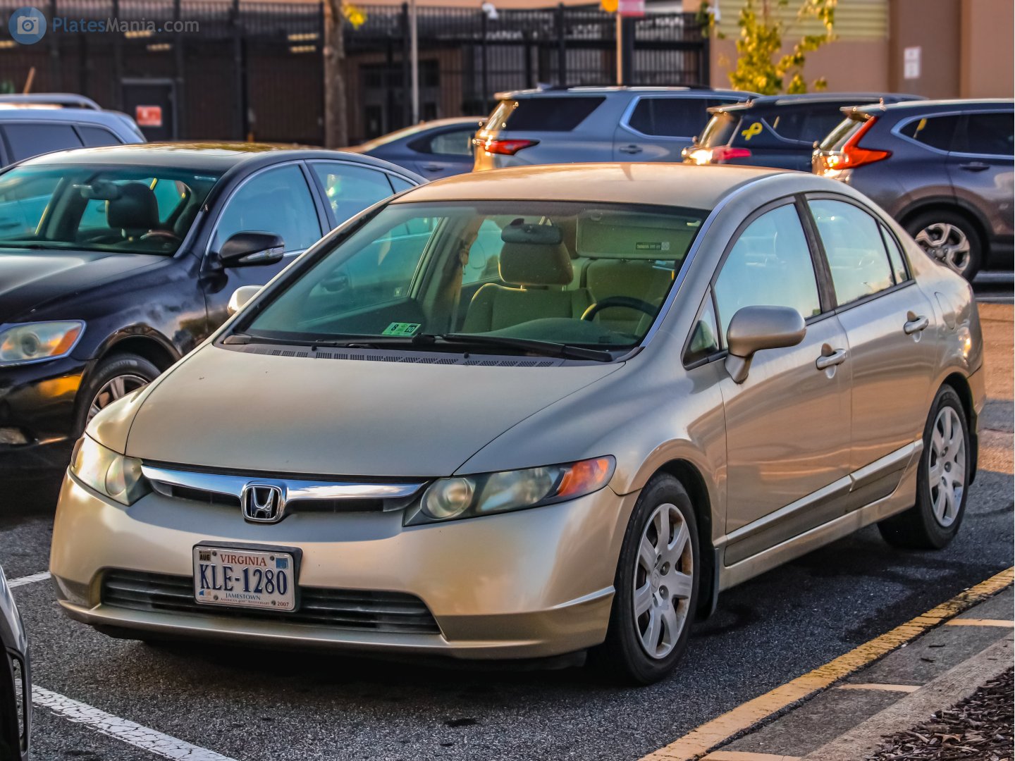 KLE-1280, Honda Civic 8th gen Sedan (FA; NA-, BR- and CN-market), 2005–2011