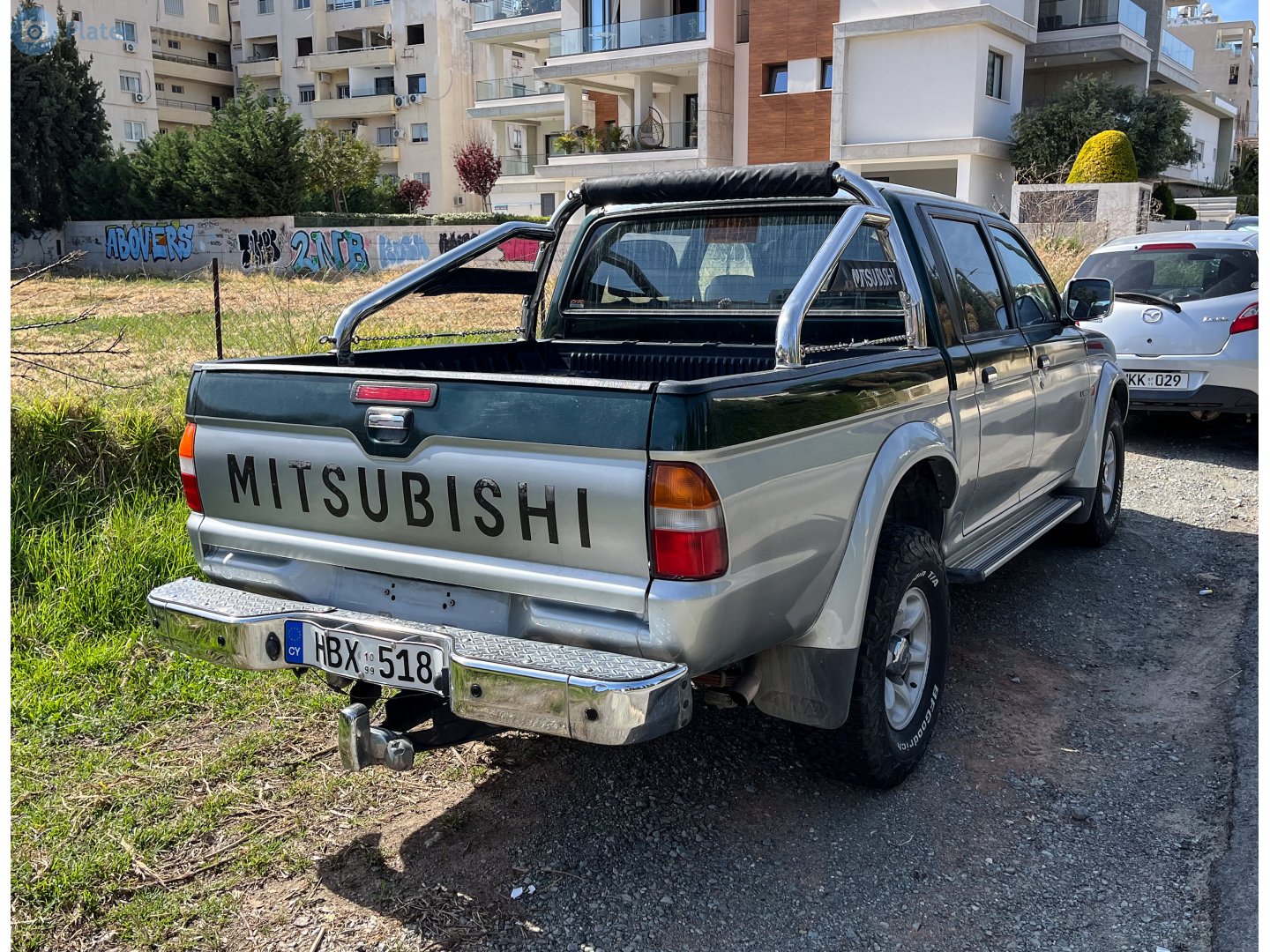 HBX 518, Mitsubishi L200 3rd gen (K50/K60/K70), 1996–2006 (–2012 for BR-market)