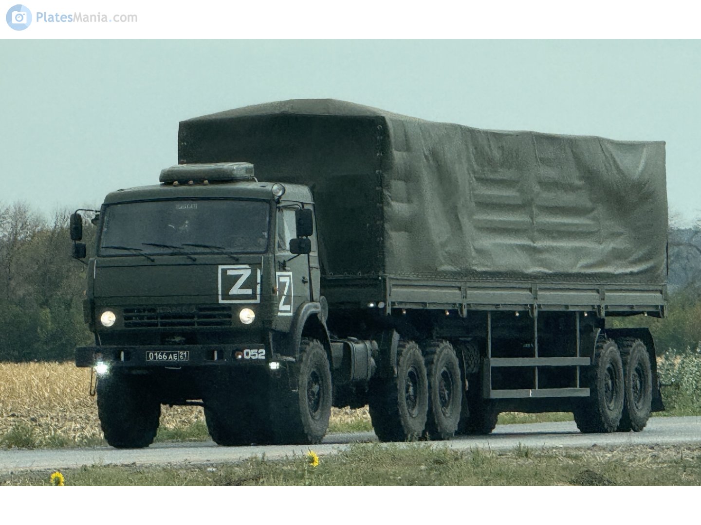 0166 ае 21, KamAZ 5350 53504 Мустанг (Mustang), 2004–