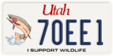 Utah, Specialty plates (12AB3)