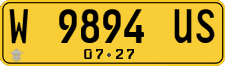 License plate of Indonesia, Commercial vehicles