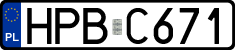 License plates of Poland, Authorities