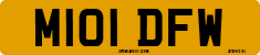 License plate of the United Kingdom, 1983 year system