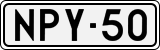 License plate of Finland, Cars