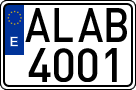 License plates of Spain, 1971 year series