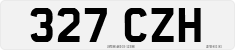 License plate of the United Kingdom, 1932 year system