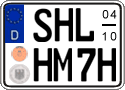 German license plate, Seasonal plates (Oldtimers)