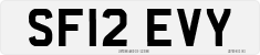 License plate of the United Kingdom, 2001 year system