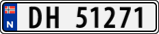 License plate of Norway, Cars