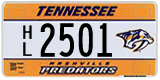Tennessee, Specialty plates (AB 1234 / 1234 AB / 1AB 234 / 12 AB 34)