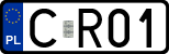 License plates of Poland, Regular car plates