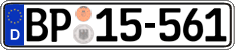 German license plate, Authorities and federal agencies