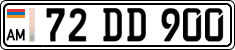 License plate of Armenia, Private owners
