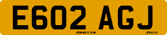 License plate of the United Kingdom, 1983 year system