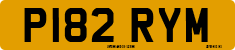 License plate of the United Kingdom, 1983 year system