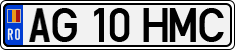 License plate of Romania, Regular plates