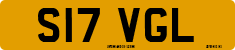 License plate of the United Kingdom, 1983 year system