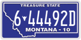 Montana, 1-12345A / 10-1234A