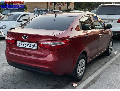 х498ка65, Kia Rio