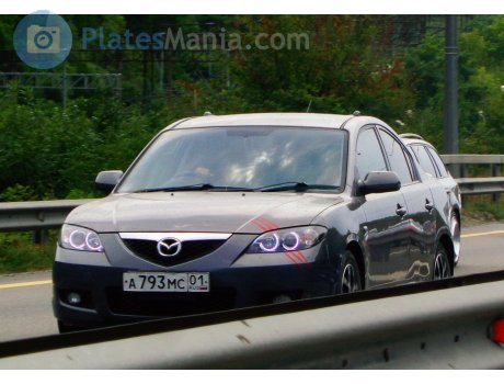 а793мс01, Mazda Axela