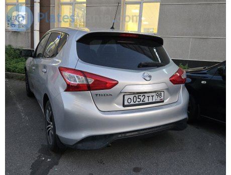 о052тт98, Nissan Tiida