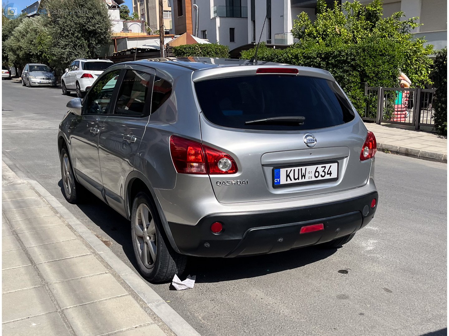 KUW 634, Nissan Qashqai 1st gen (Xiaoke) (J10), 2007–2009 (–2014 for CN-market)