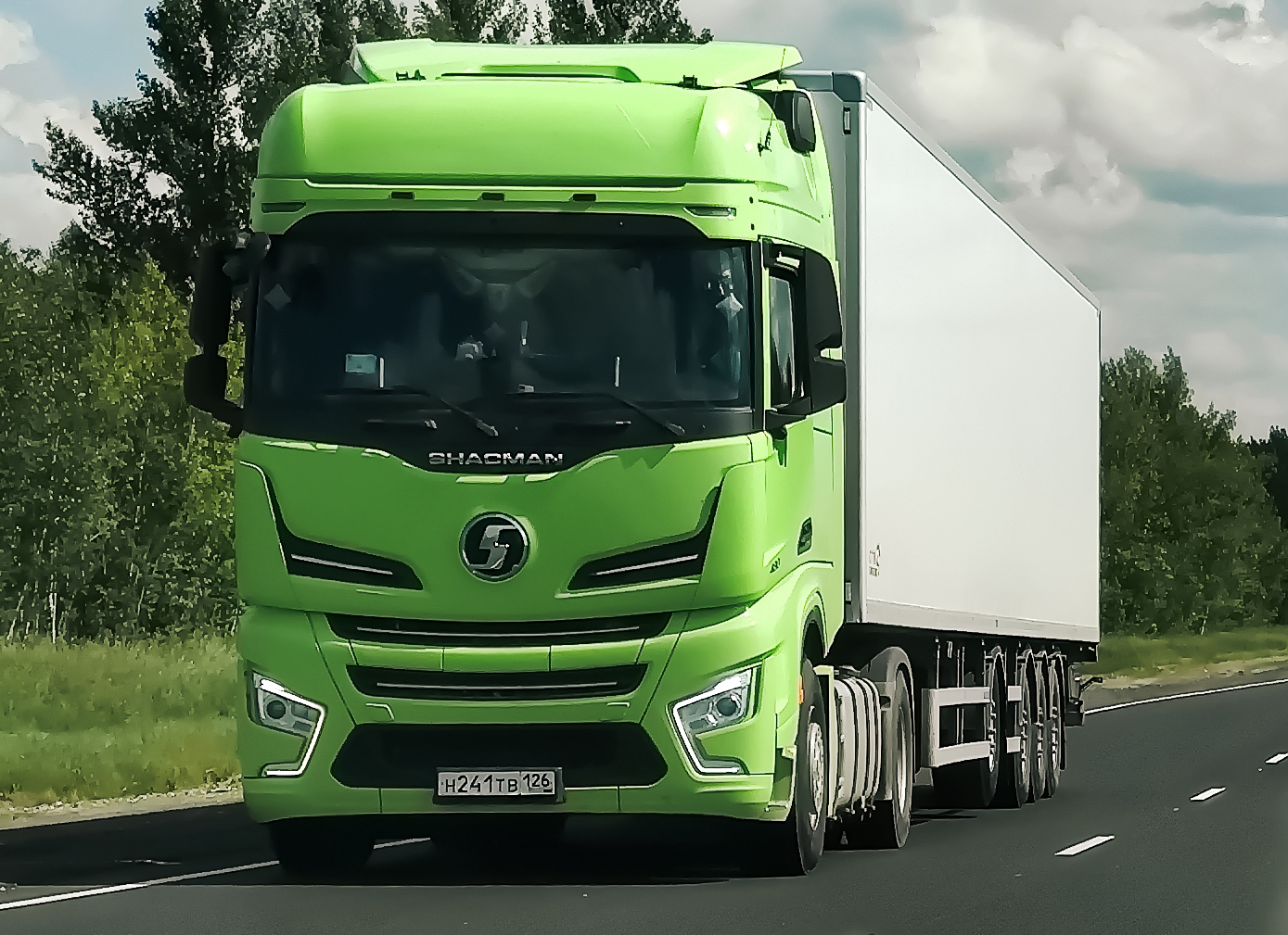 н 241 тв 126, Shacman (Shaanxi) X6000 1st gen, 2017–