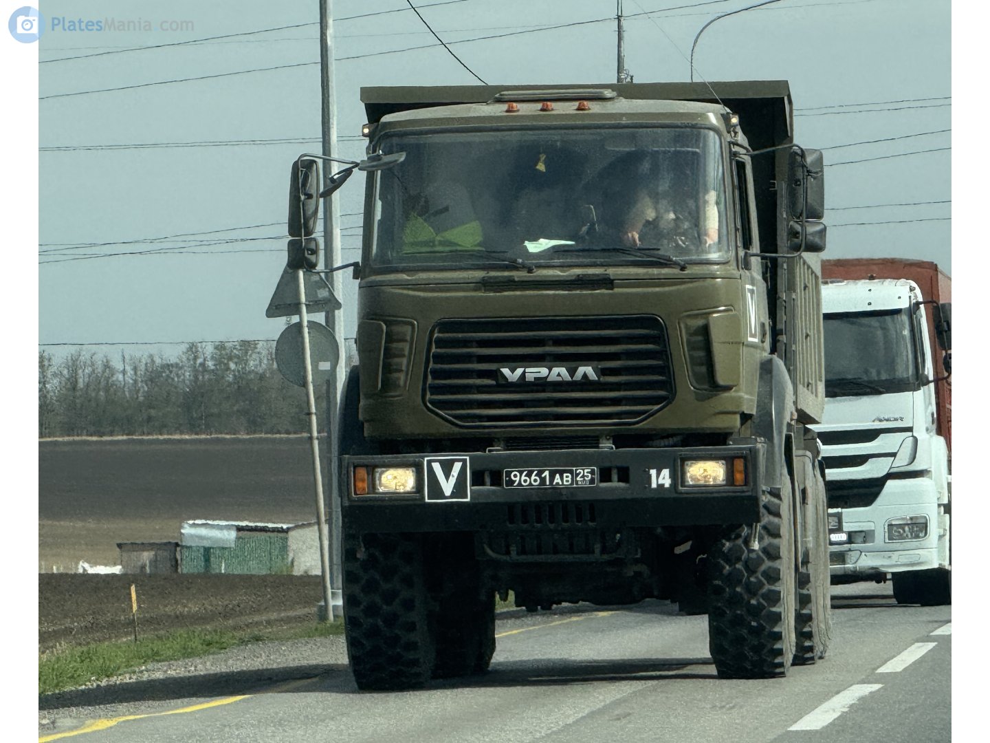 9661 ав 25, Ural (UralAZ) 6370 6370, 2012­–