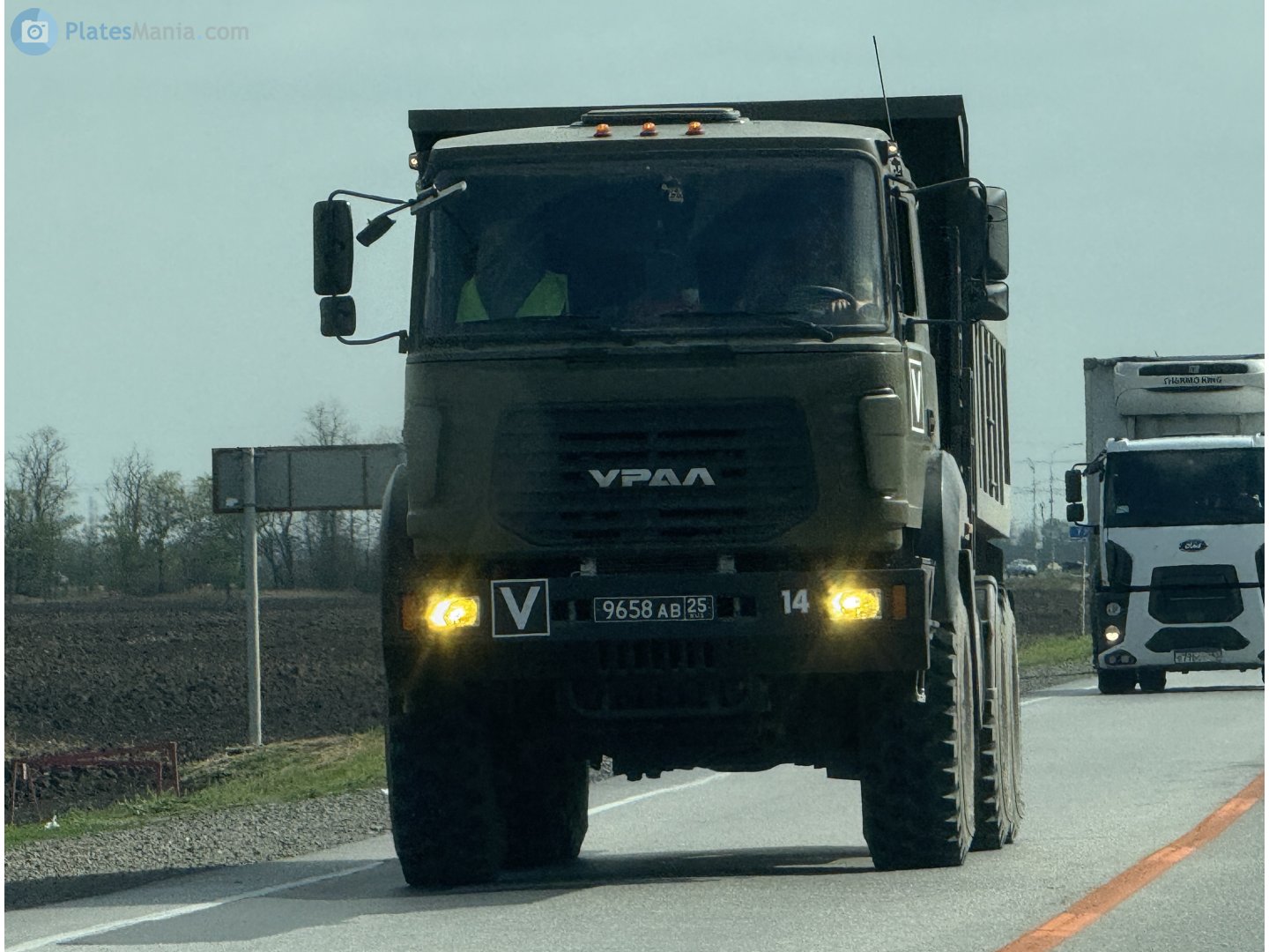 9658 ав 25, Ural (UralAZ) 6370 6370, 2012­–