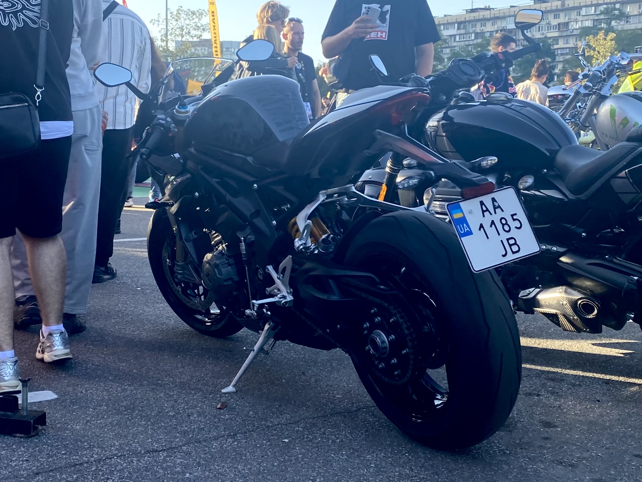 AA 1185 JB, Triumph Motorcycles Speed Triple 5th gen 1200, 2021–