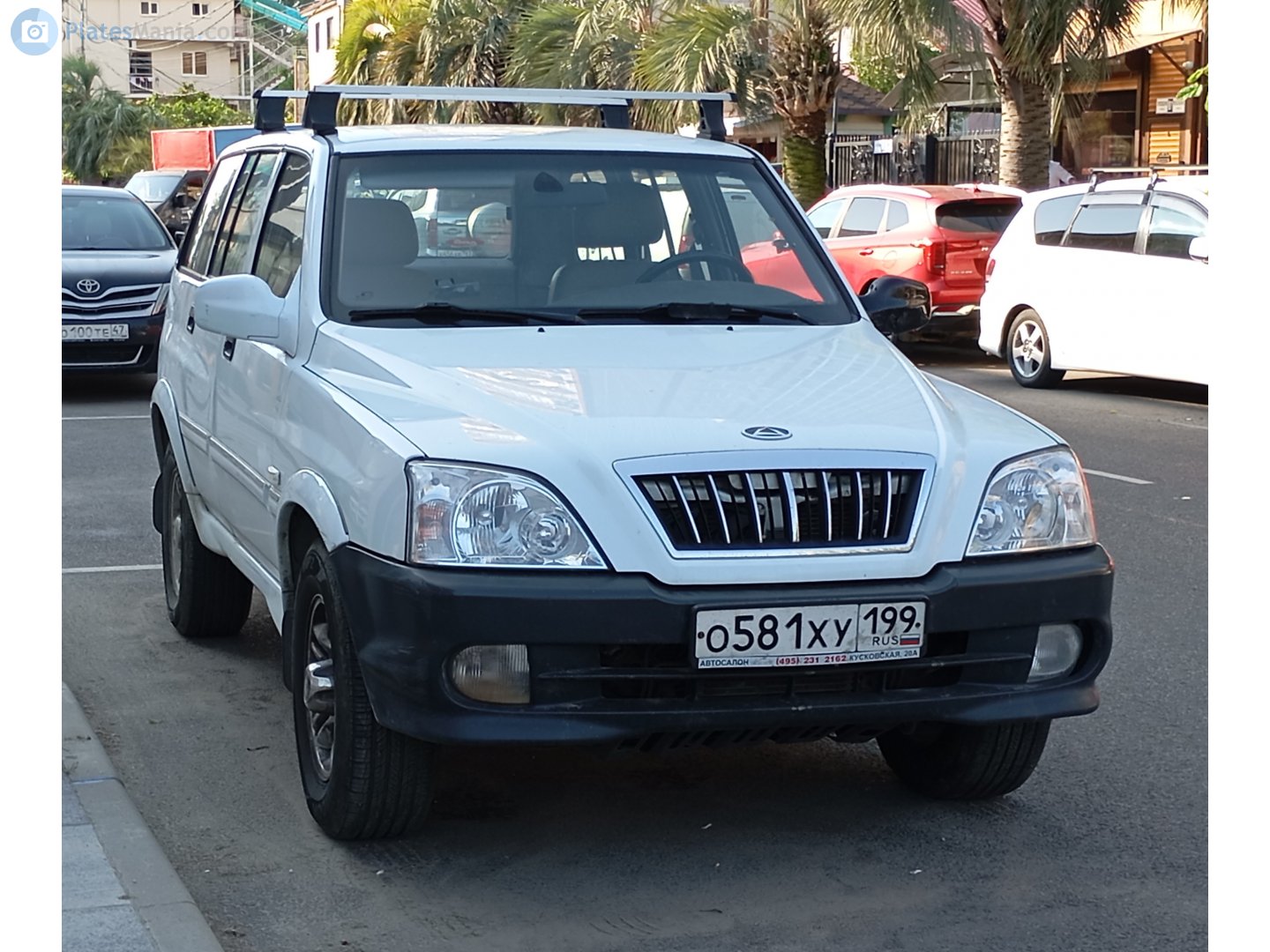 о 581 ху 199, TagAZ Road Partner 