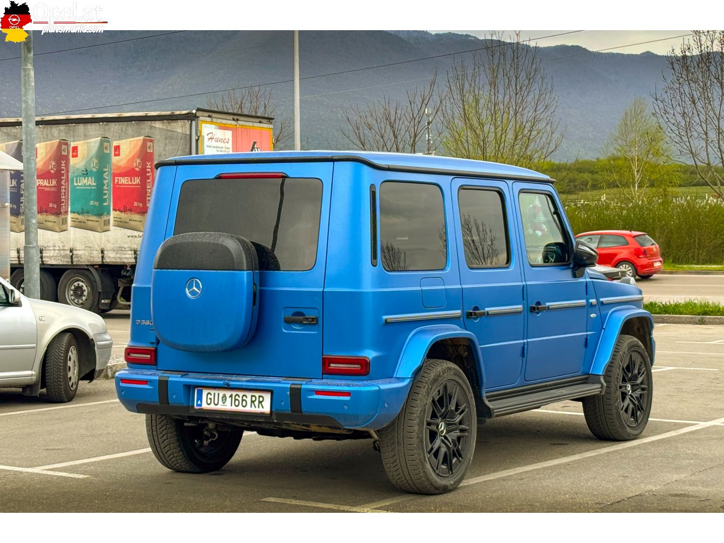 GU 166 RR, Mercedes-Benz G-Klasse 2nd gen G580 with EQ Technology (W465), 2024–