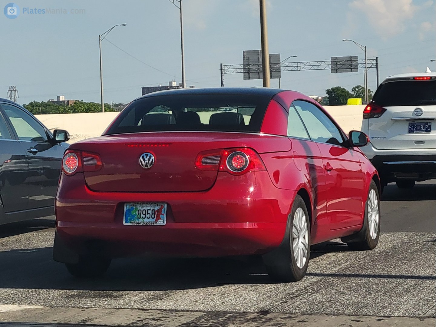 8958 A/F, Volkswagen Eos 1st gen (1F), 2006–2010