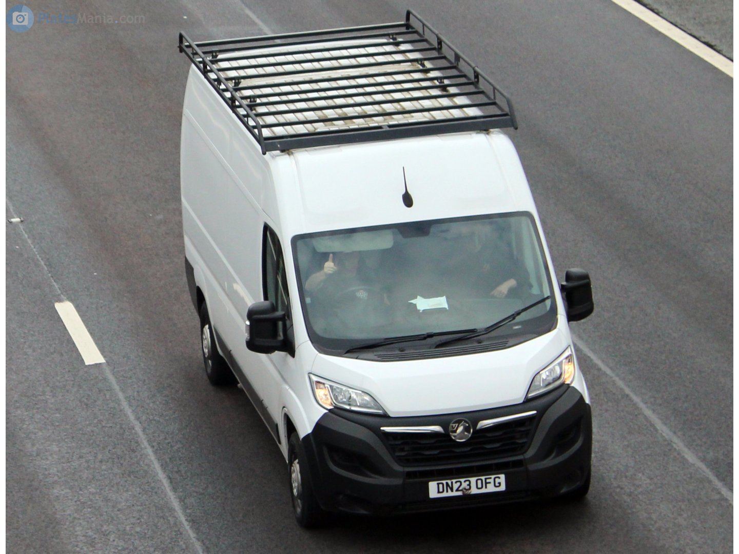 DN23OFG, Vauxhall Movano 3rd gen Van (C; U9), 2021–2024