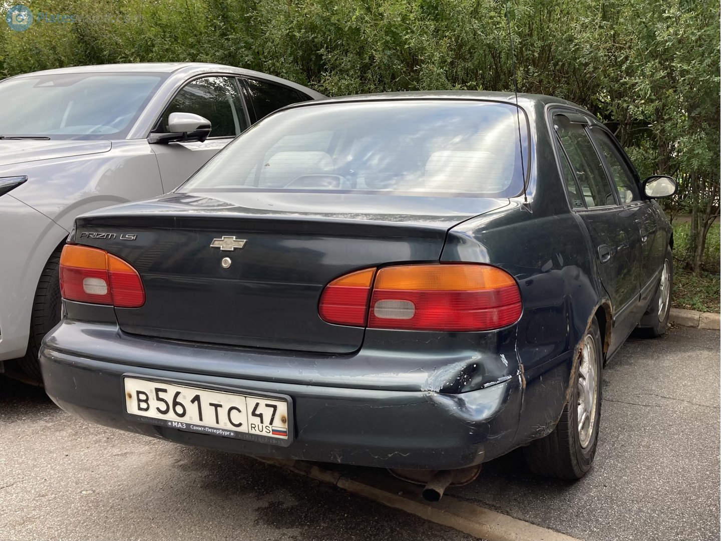 в 561 тс 47, Chevrolet Prizm 1st gen (E110; NA-market), 1997–2001