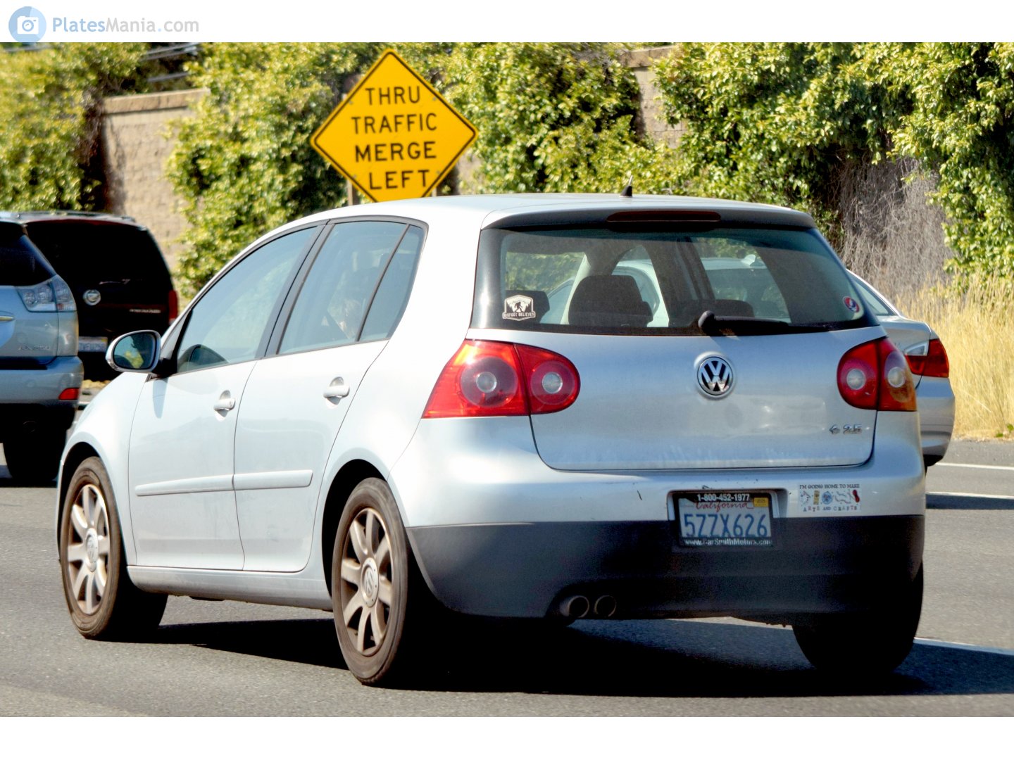 5ZZX626, Volkswagen Rabbit 2nd gen 5-door Hatch (1K1; NA-market), 2007–2009
