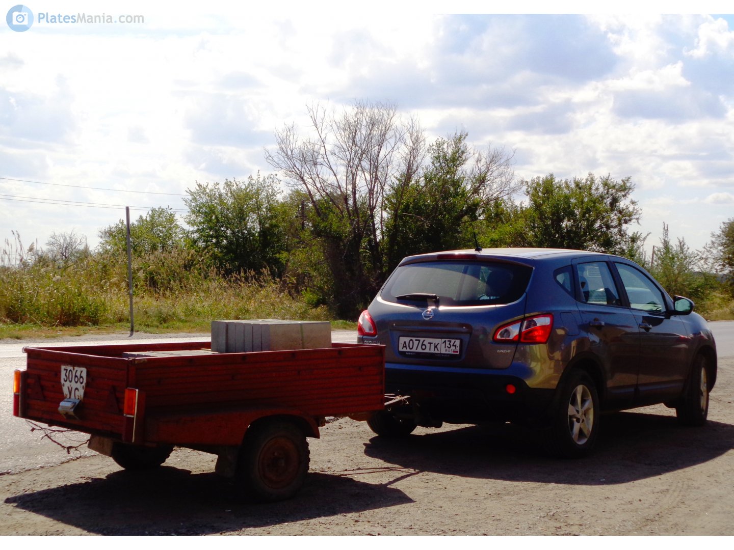 3066 УС, Home-made vehicle 