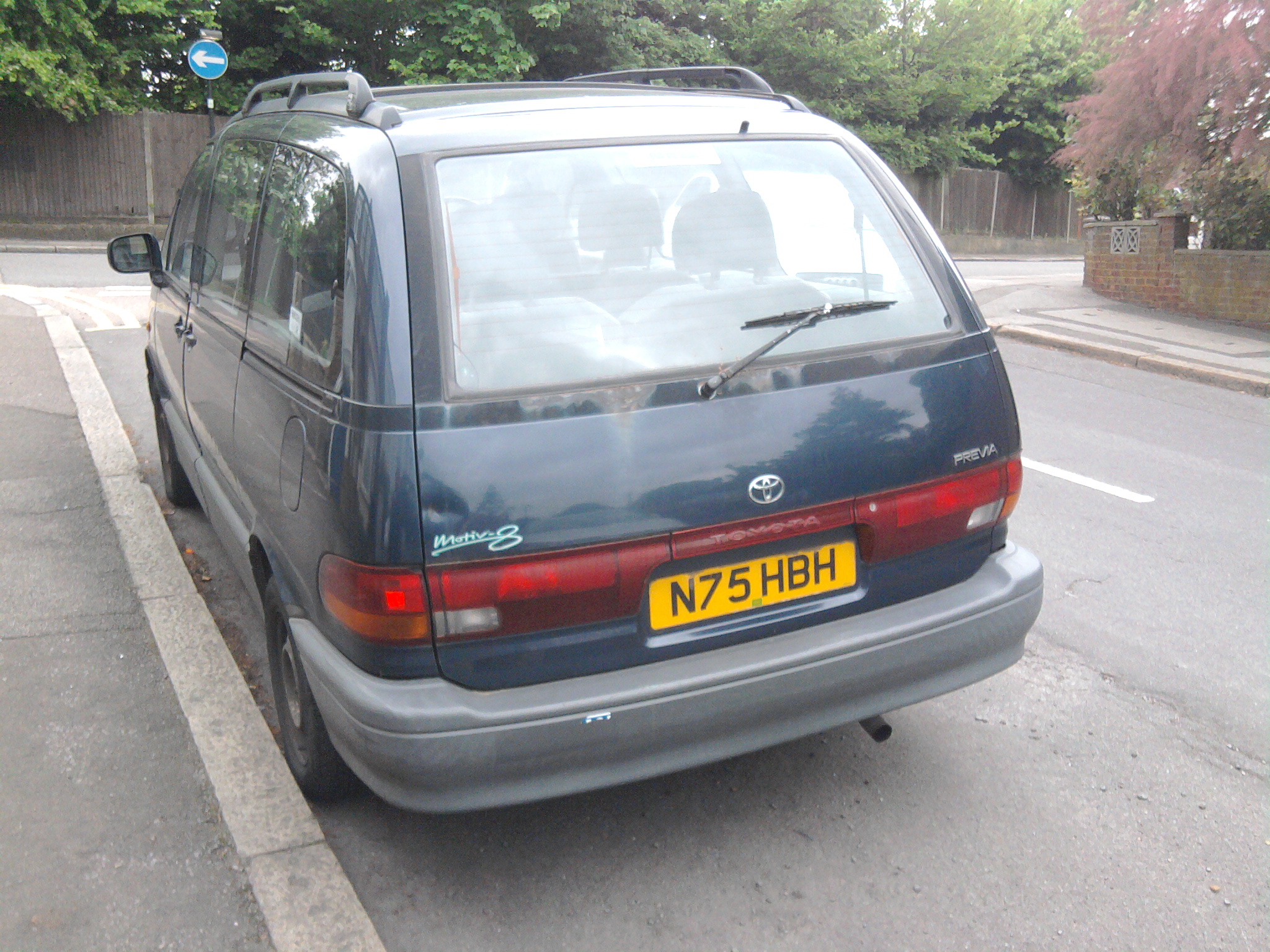 N75HBH, Toyota Previa 1st gen (R10/R20), 1990–2000