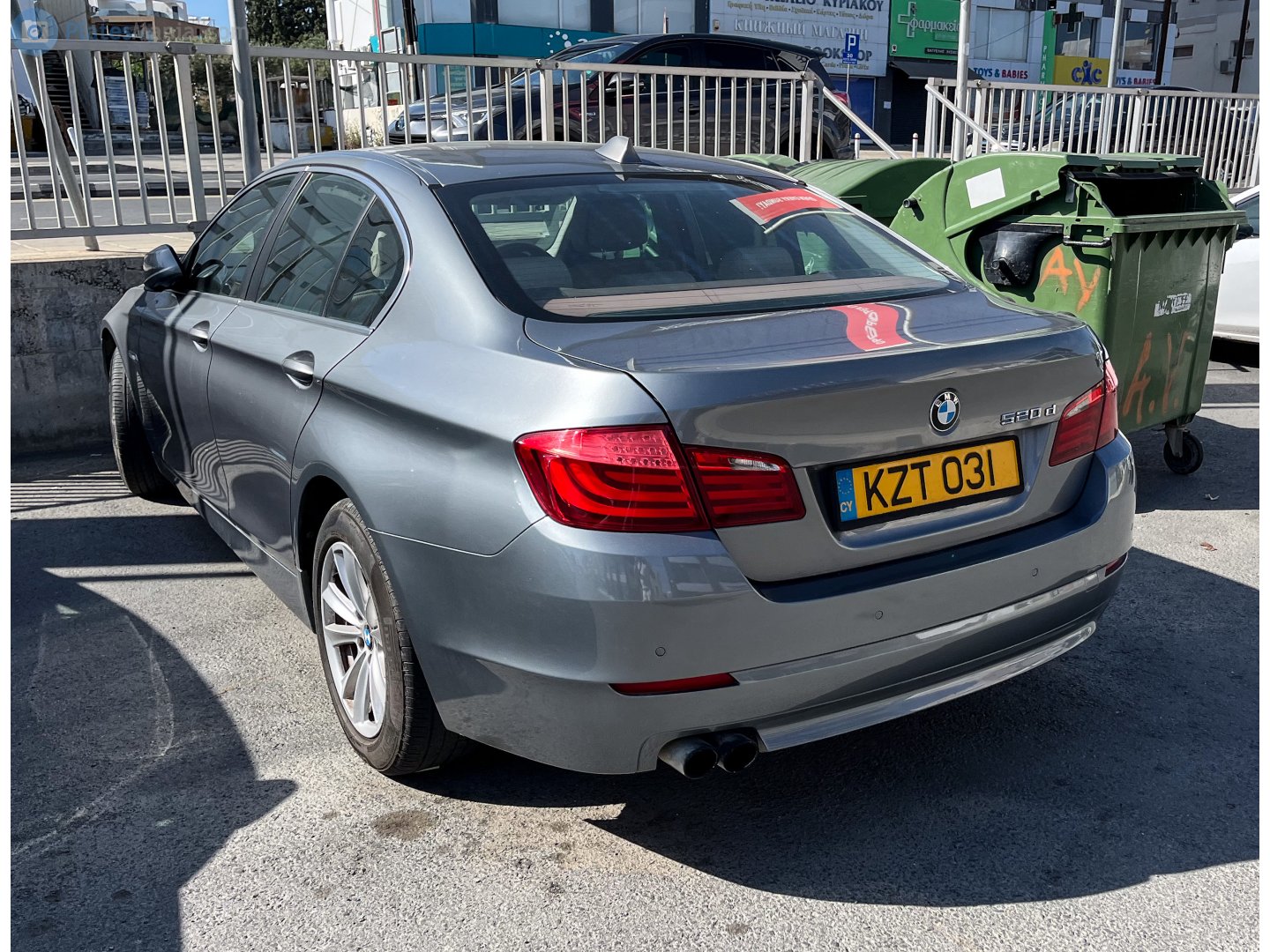 KZT 031, BMW 5 Series 6th gen Sedan (F10/F18), 2010–2017