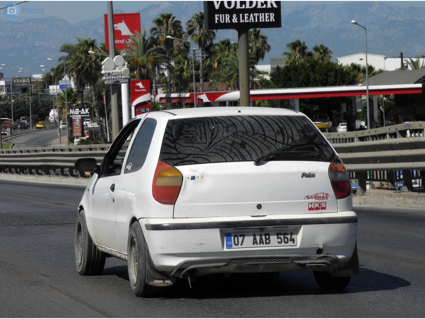 07 AAB 564, FIAT Palio 1st gen 3-door Hatch (178), 1st facelift, 2000–2006