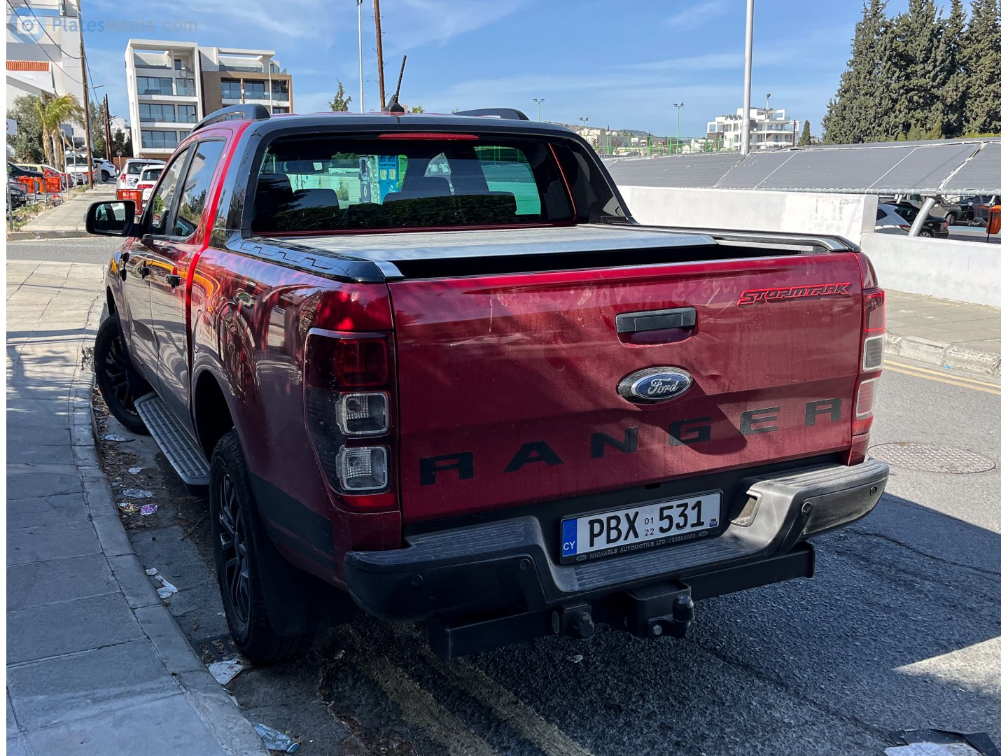 PBX 531, Ford Ranger Global 3rd gen (P375/PX), 2011–2023