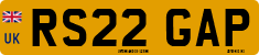 License plate of the United Kingdom, 2001 year system