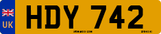 License plate of the United Kingdom, 1932 year system