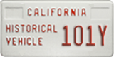 California, Historical (H/V XXXX)