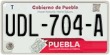Puebla, Cars (AAA-000-A)