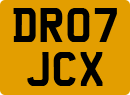 License plate of the United Kingdom, 2001 year system