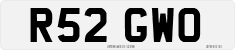 License plate of the United Kingdom, 1983 year system