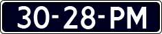 License plate of the Netherlands, Cars