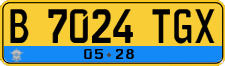 License plate of Indonesia, Commercial vehicles